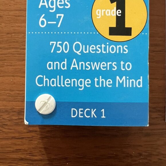 Brain Quest Learn Multi-Subject Grade 1 Ages 6-7 Lot of 2 Quiz Deck 4th Ed 2012 - Picture 6 of 9